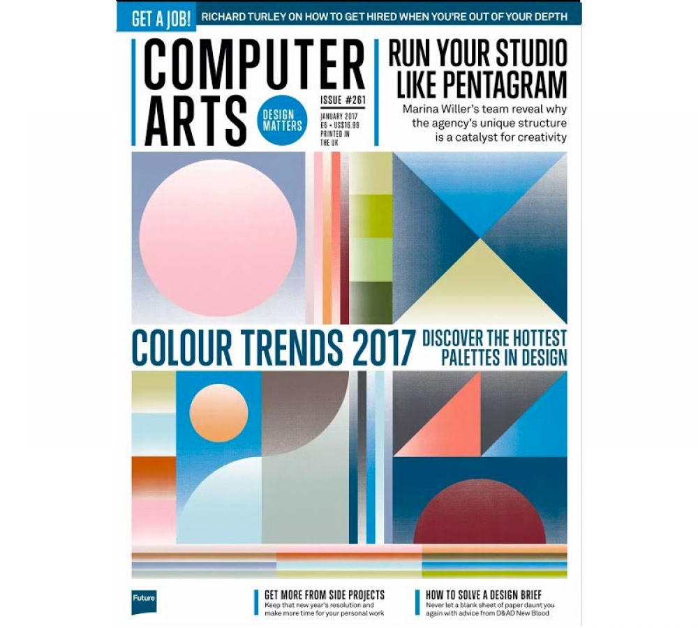 Computer Arts Colour Trends 2017