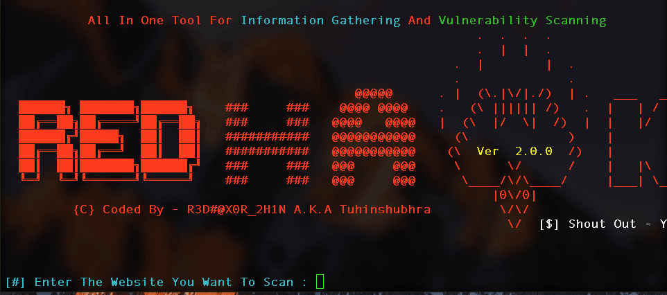 RED_HAWK Vulnerability Scanning