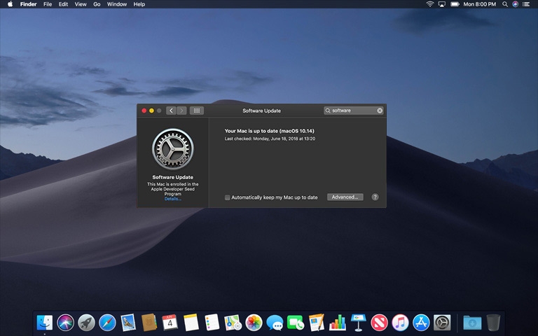 Mac OS Mojave